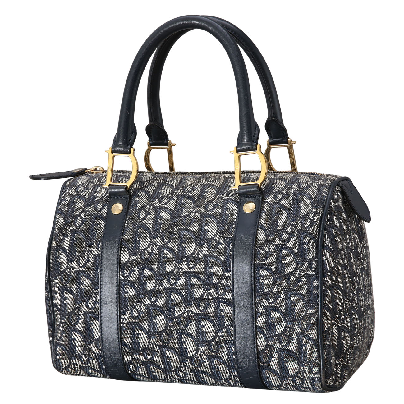 CHRISTIAN DIOR(USED)크리스찬디올 오블리크 보스턴백